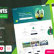 Dream Sports – Turf, Ground, Venues and Coaches Finder Booking Html, React, Angular Laravel Template