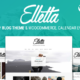 Elletta – Blog News, Calendar & Shop Theme WordPress