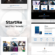 Startme – Landing pages for Mobile App