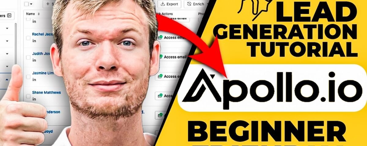 Apollo.io B2B Lead Generation Tutorial & Review (2024)