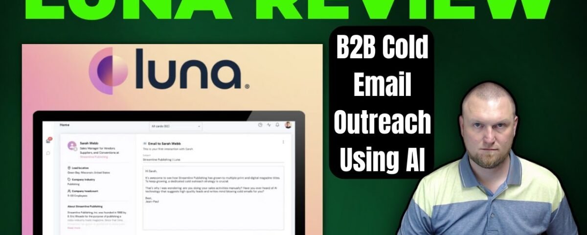 Luna Review: Use AI to email B2B leads automatically