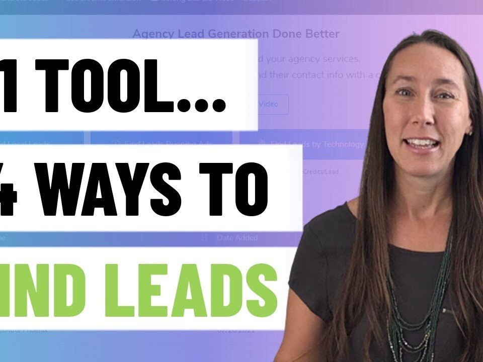 4 Ways to Find Web Design & SEO Leads Using 1 Tool  |  Better Leads