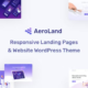 AeroLand – App Landing Software Website WordPress Theme