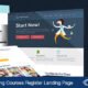 Learn – Unbounce Education Classes Landing Page