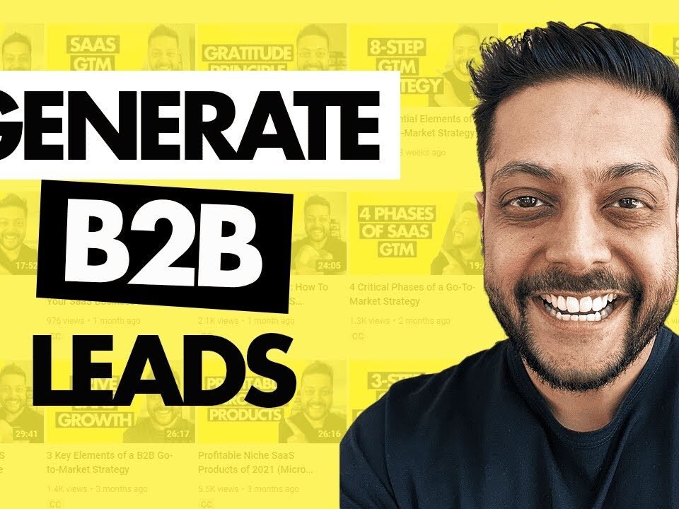 B2B SaaS Leads: Generating Leads (and turning them into opportunities)