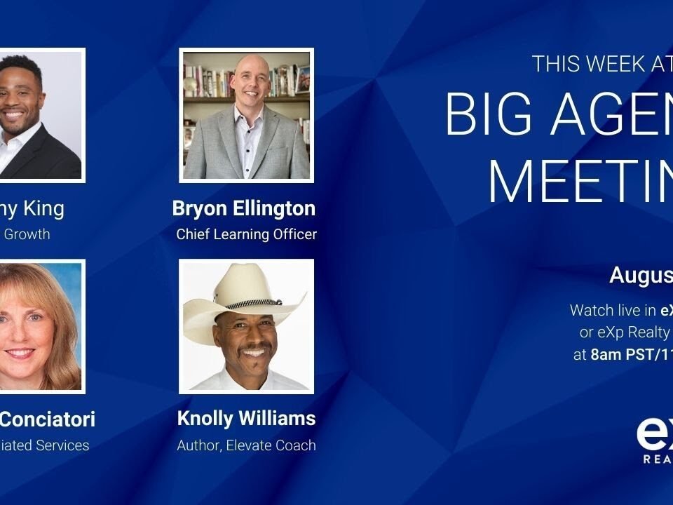 Overcome Your Fear At The Big Agent Meeting