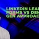 Linkedin Lead Gen Forms Vs Demand Gen approach – How to get leads on linkedin without lead gen forms