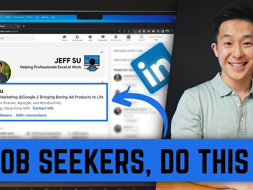 5 MUST-KNOW LinkedIn Profile Tips for Job Seekers!