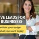 Small Business Lead Generation | Exclusive leads for Small Business | Free Sign up