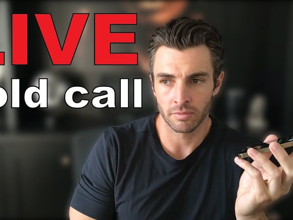 LIVE cold call to sell lead generation