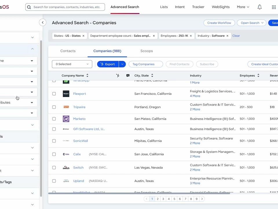 How to use ZoomInfo to create a lead list of the entire market & filter for funding rounds