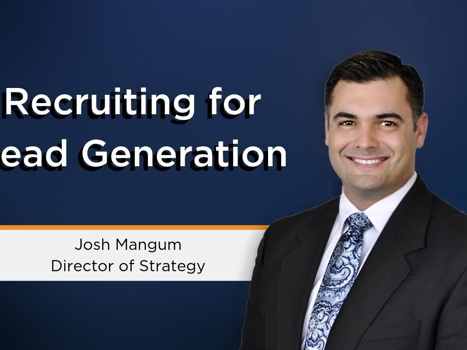 Recruiting For Lead Generation | Marketing Recruitment Firms