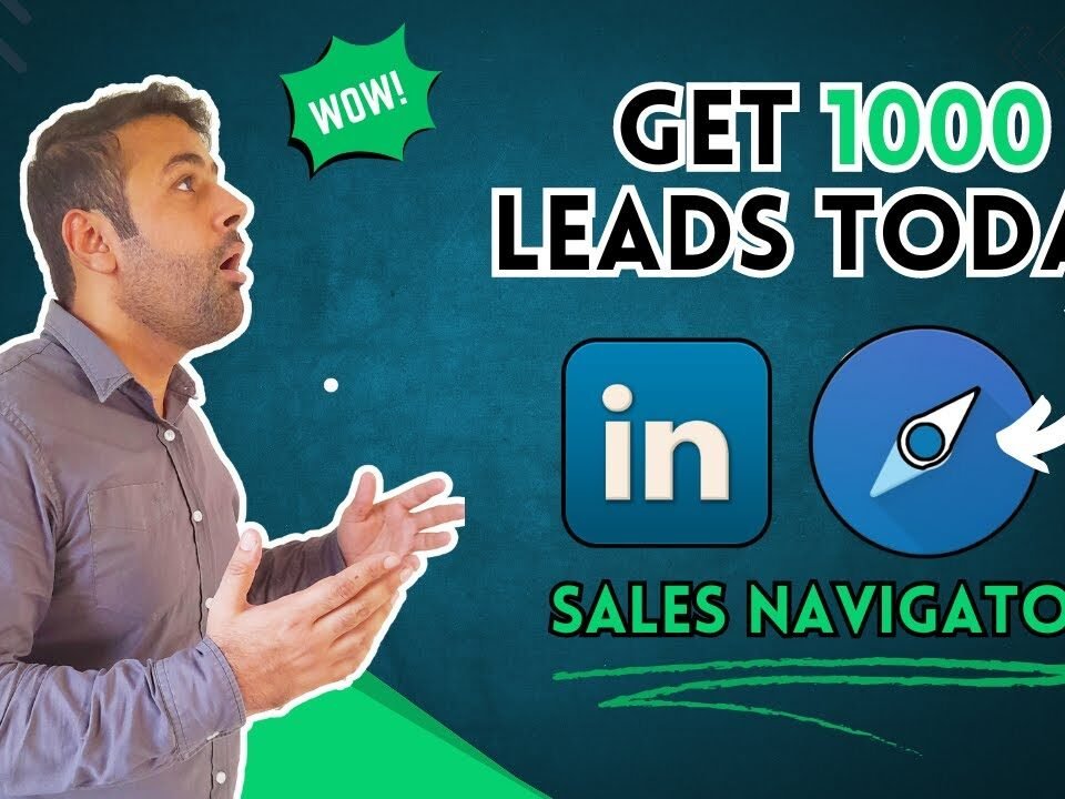 How To Use LinkedIn Sales Navigator To Generate Leads – [2024 beginner tutorial]