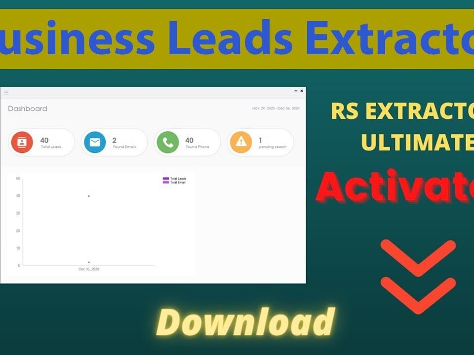 How to extract business leads || RS Lead Extractor Ultimate Crack ||  Niche Targeted Business Leads