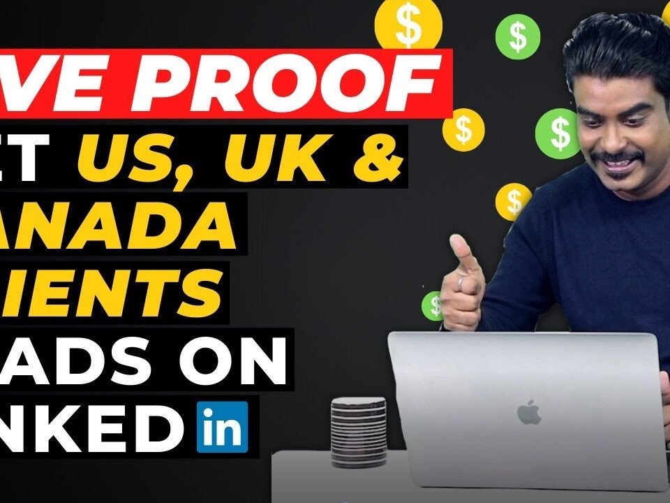 🔴LIVE Proof | How to Generate US, UK & Canada Clients Leads on Linkedin? Agency Owners Guide!