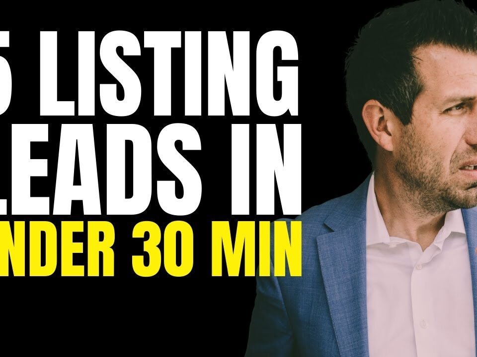 COLD CALLING REAL ESTATE LEADS “LIVE” (5 LEADS IN 30 MIN!)