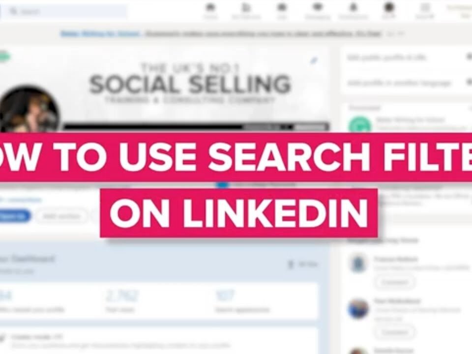 How to Use Search Filters on LinkedIn | LinkedIn Prospecting Tutorial