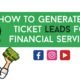 How to generate high ticket leads for financial services