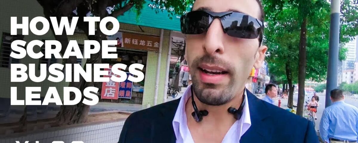 How to scrape unlimited business leads : Vlog Series – Episode 1