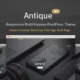 Antique – Responsive Personal Portfolio WordPress Theme