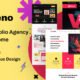 Axeno – Creative Portfolio Agency WordPress Theme