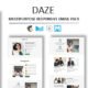 Daze – Multipurpose Responsive Email Template With Stamp Ready Builder Access