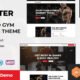 Gymster  – Fitness and Gym WordPress Theme