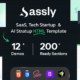 Sassly |  SaaS & Tech Startup HTML Template