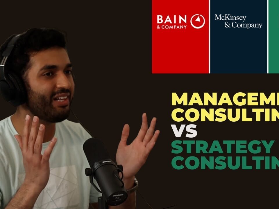 Management Consulting vs Strategy Consulting – What’s the difference?