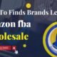 | How To Find Brands Leads For Amazon FBA Wholesale | Seller Spying Method|