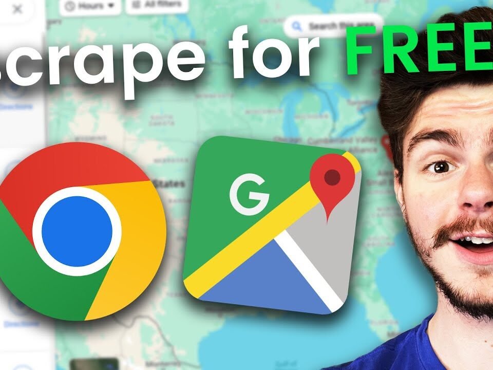 How I Scrape UNLIMITED Leads From Google Maps For FREE