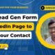 How to Add Lead Gen Form in your Company LinkedIn Page