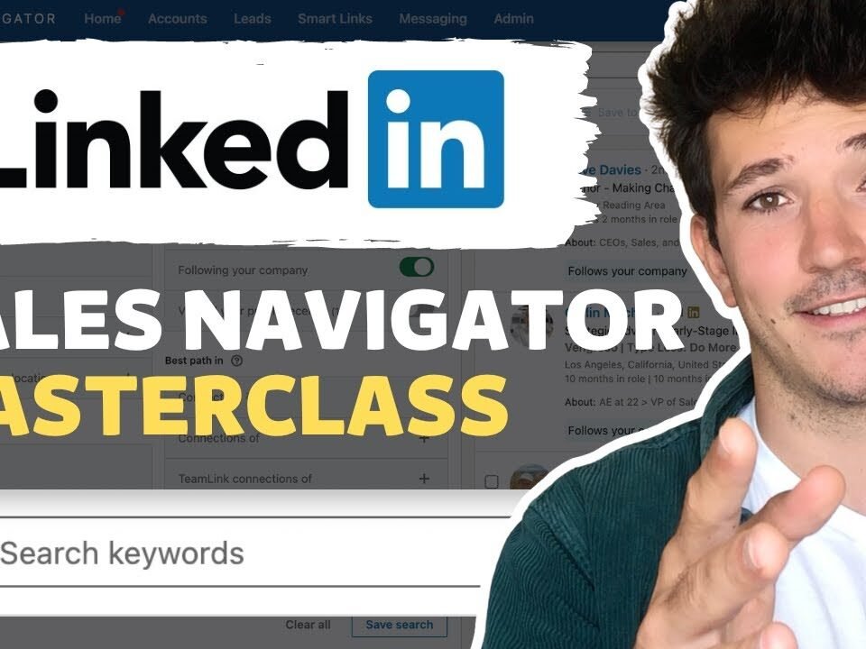 LinkedIn Sales Navigator Tutorial 2024: Tips for Better Sales Prospecting (GameChanger)