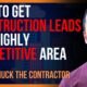 How To Get Construction Leads in a Highly Competitive Area