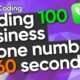 FIND ☎️ BUSINESS PHONE NUMBERS FOR LEAD GENERATION, SALES AND COLD-CALLING | COMPANY PHONES FINDER