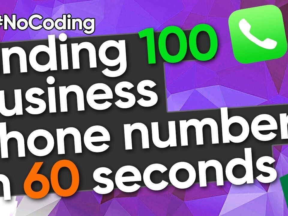 FIND ☎️ BUSINESS PHONE NUMBERS FOR LEAD GENERATION, SALES AND COLD-CALLING | COMPANY PHONES FINDER