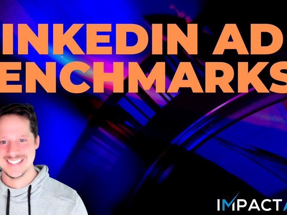 Linkedin ad Benchmarks 2022 for B2B marketing campaigns. How to think about LinkedIn ad benchmarks