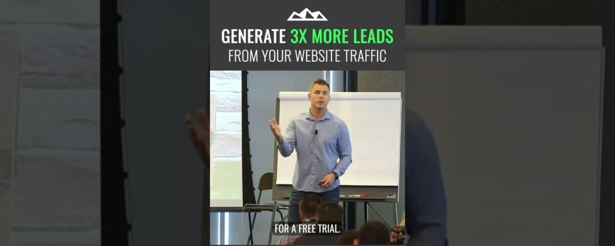 Generate 3x More Leads From Your Website Traffic. #Shorts