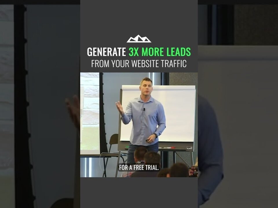 Generate 3x More Leads From Your Website Traffic. #Shorts