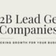 B2B Lead Gen Companies: Unlocking Growth for Your Business