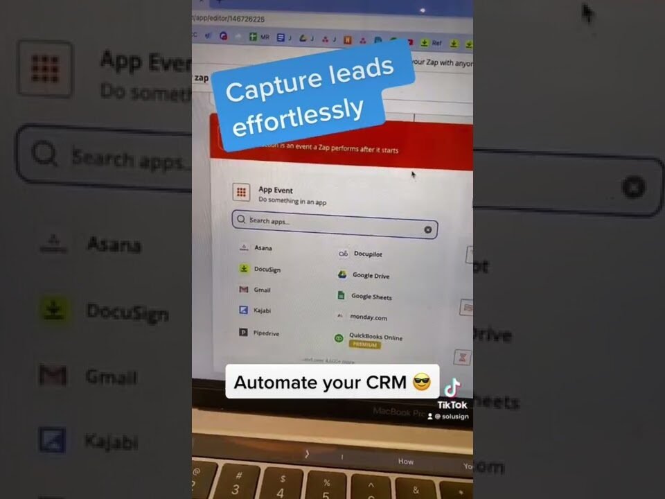 Capture leads into your CRM effortlessly!