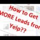 How To Get More Leads From Yelp