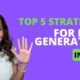 B2B Lead Generation Strategies For Online Coaches – The Top 5 Strategies To Generate Quality Leads