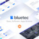 Bluetec – Saas, IT Software, Startup and Coworking Website Template