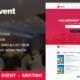 Event Management HTML Template with RTL version