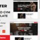 Gymster – Fitness and Gym HTML5 Template