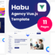 Habu  – Agency Vuejs Template