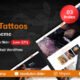 Tattoos WordPress Theme With Automatic AI Blog Content Generator and Chatbot