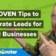 3 PROVEN Tips to Generate Leads for Small Businesses