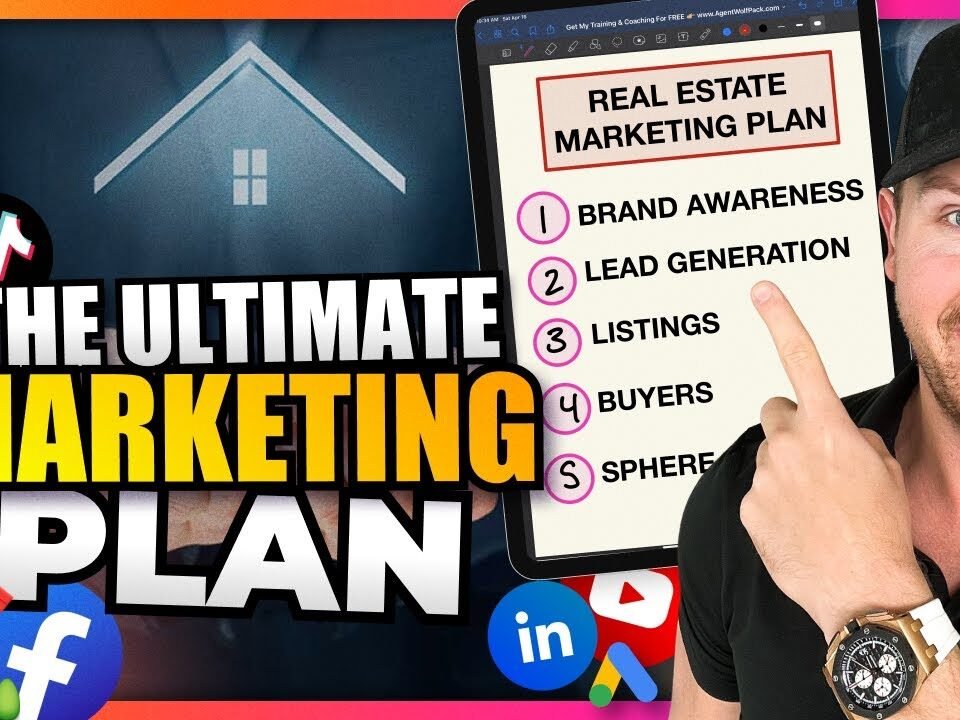 The PERFECT Real Estate Agent Marketing Plan: LISTINGS + LEAD GENERATION + SPHERE + BUYERS